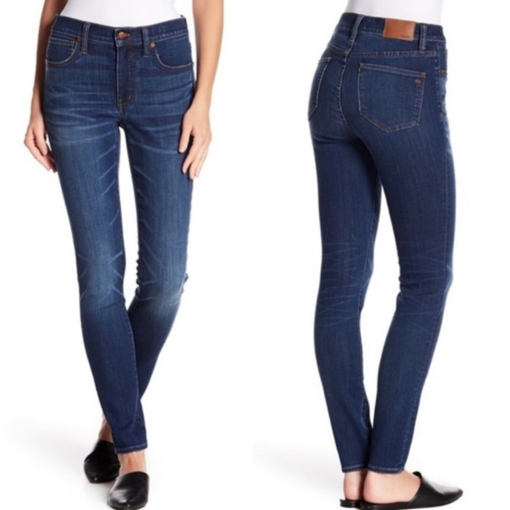 Madewell 9” High Rise Skinny Jeans, Size 32